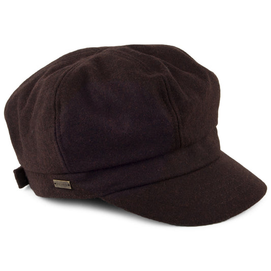 Gorra Newsboy Boy Meets Girl de Betmar - Chocolate