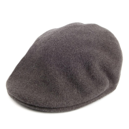 Gorra plana 504 de lana de Kangol - Franela Oscura