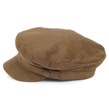 Gorra marinera Marinero de pana de Failsworth - Marrón Claro