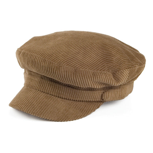 Gorra marinera Marinero de pana de Failsworth - Marrón Claro