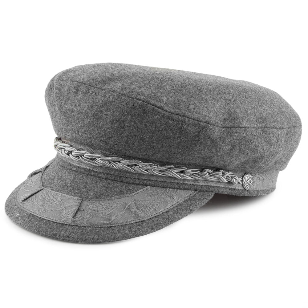 Gorra marinera Athens de Brixton - Gris