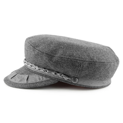 Gorra marinera Athens de Brixton - Gris