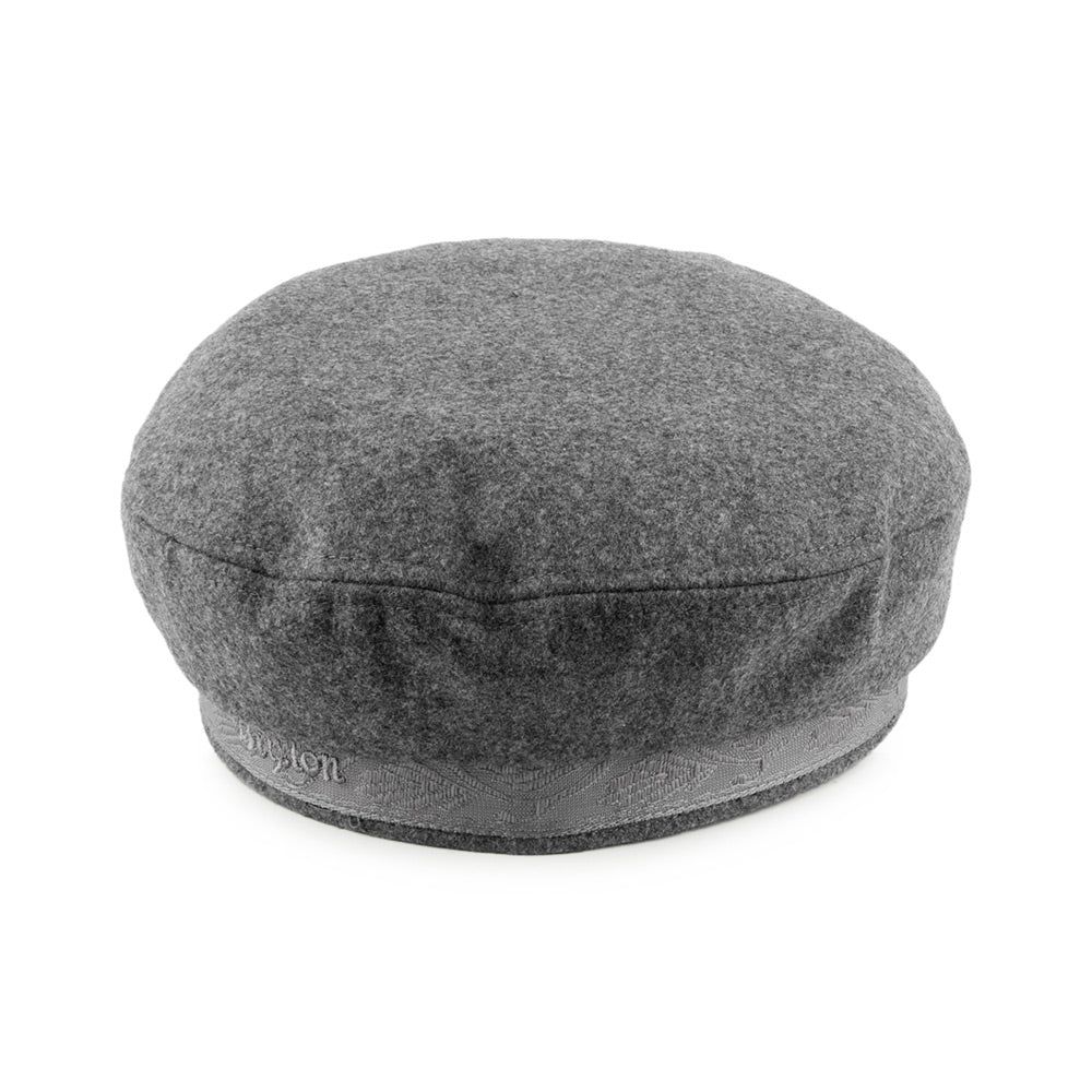 Gorra marinera Athens de Brixton - Gris