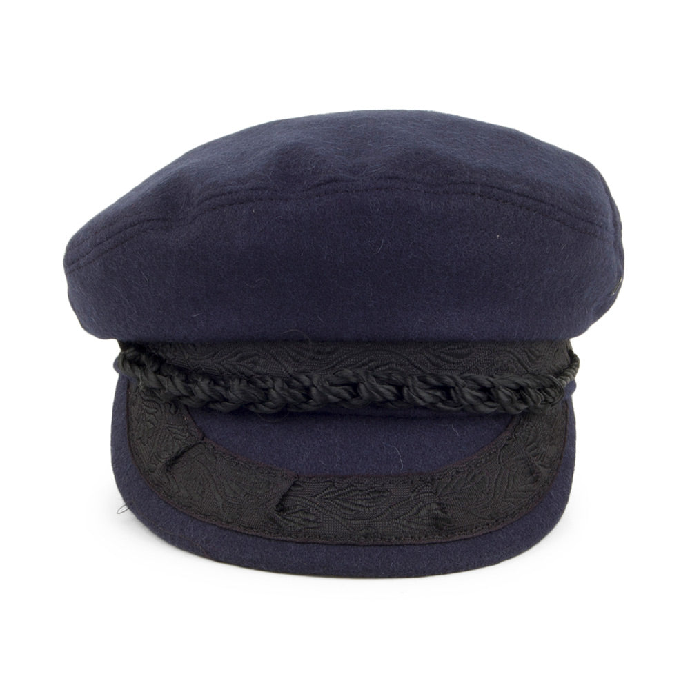 Gorra de pescador Classic de lana de Jaxon & James - Azul Marino