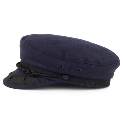 Gorra de pescador Classic de lana de Jaxon & James - Azul Marino
