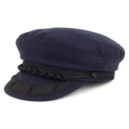 Gorra de pescador Classic de lana de Jaxon & James - Azul Marino