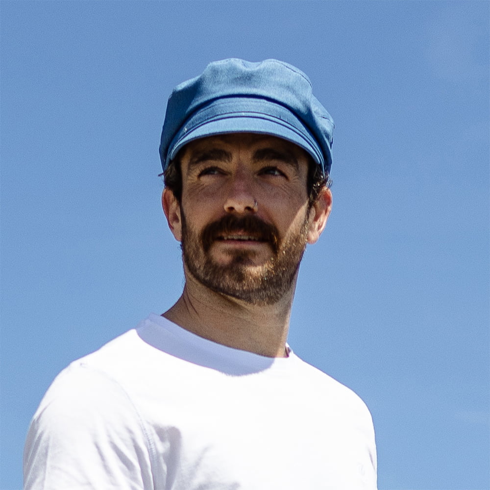 Gorra pescador de algodón de Jaxon & James - Vaquero