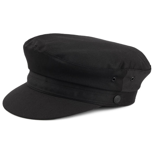 Gorra marinera Classic de algodón de Jaxon & James - Negro