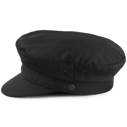 Gorra marinera Classic de algodón de Jaxon & James - Negro