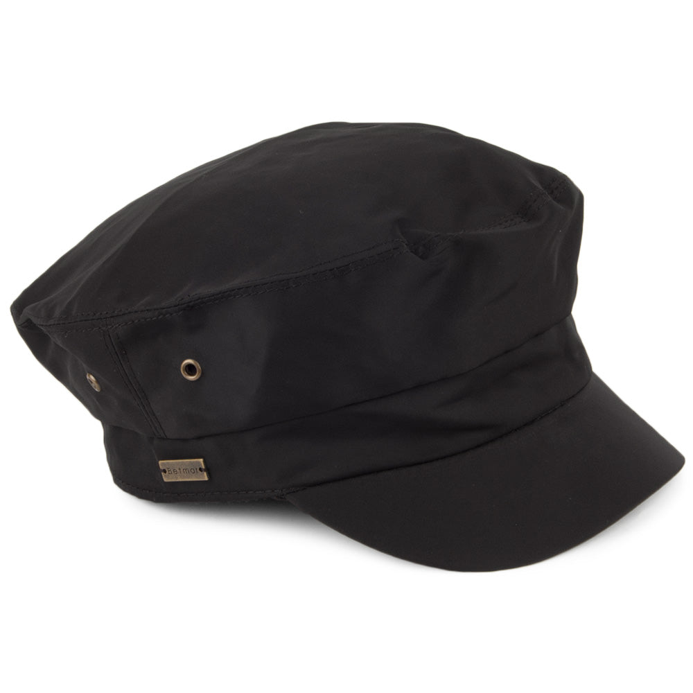 Gorra de pescador Lieutenant resistente al agua de Betmar - Negro