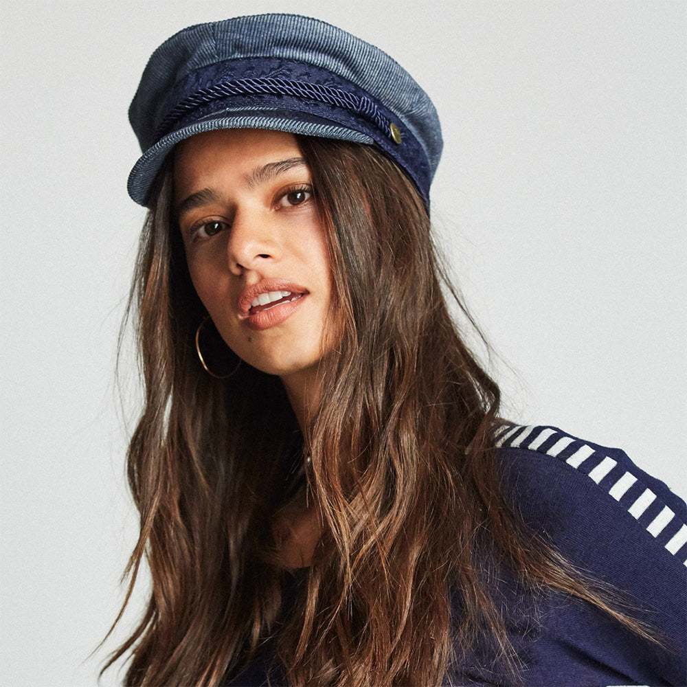 Gorra marinera Albany de Brixton - Azul Marino