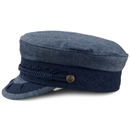 Gorra marinera Albany de Brixton - Azul Marino
