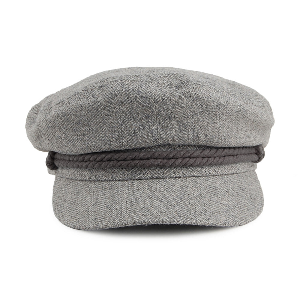 Gorra marinera de Brixton - Gris Jaspeado