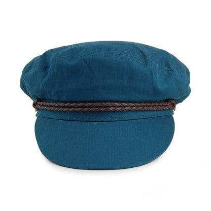 Gorra marinera Ashland de Brixton - Verde Azulado-Marrón