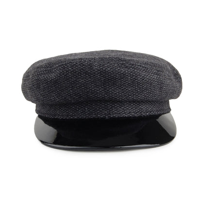 Gorra marinera Margot de Brixton - Negro-Gris