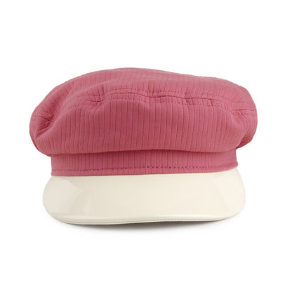 Gorra marinera Margot de Brixton - Rosa-Blanco