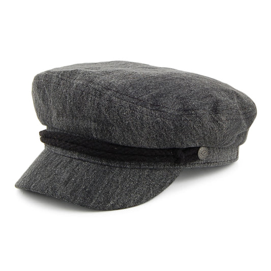 Gorra marinera de Brixton - Negro Lavado