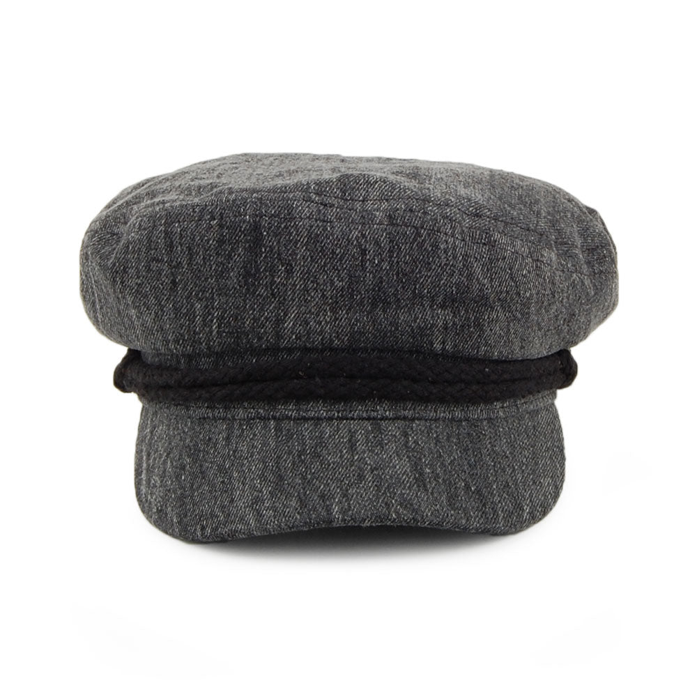 Gorra marinera de Brixton - Negro Lavado