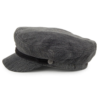 Gorra marinera de Brixton - Negro Lavado