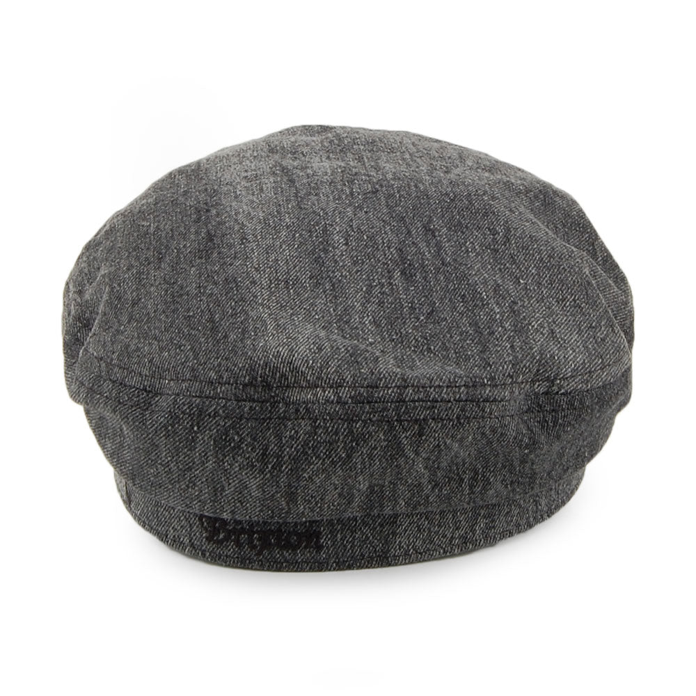Gorra marinera de Brixton - Negro Lavado
