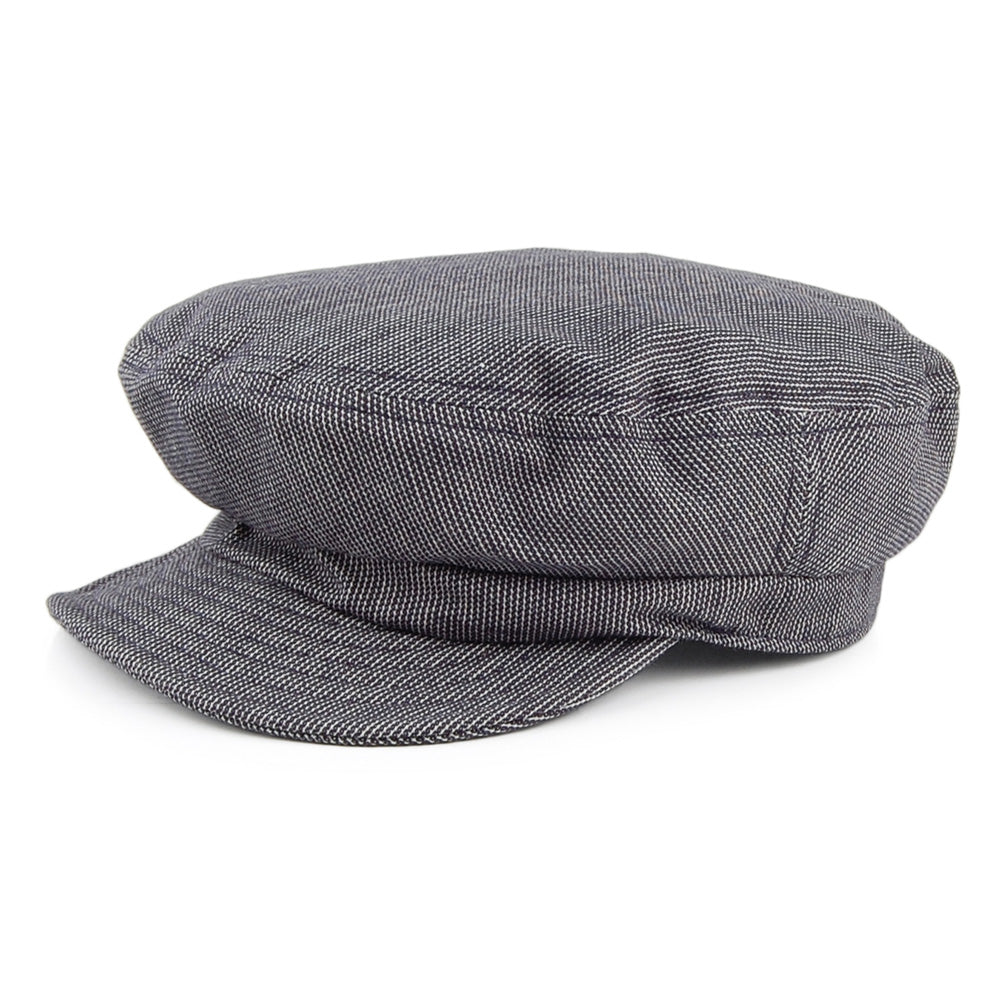 Gorra marinera sin estructurar Mini Stripe de Brixton - Azul Marino-Blanco