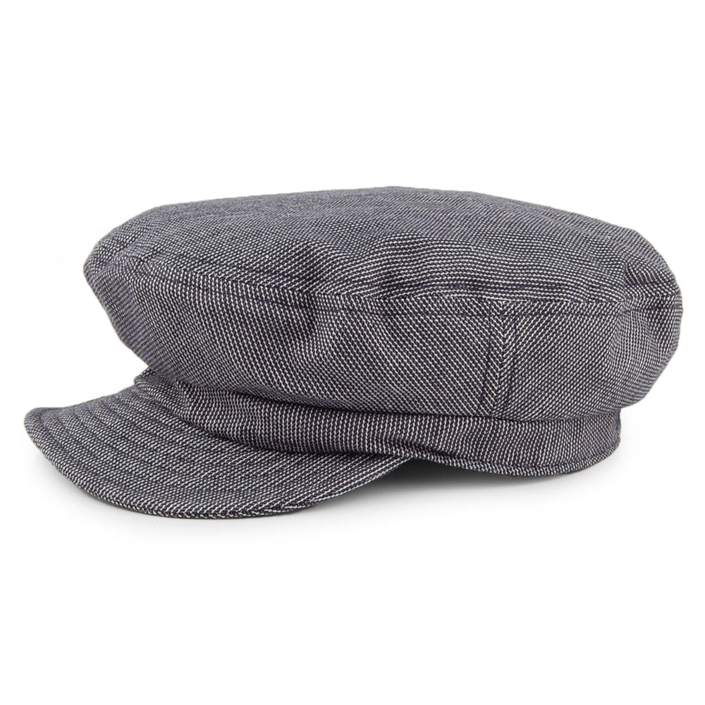 Gorra marinera sin estructurar Mini Stripe de Brixton - Azul Marino-Blanco