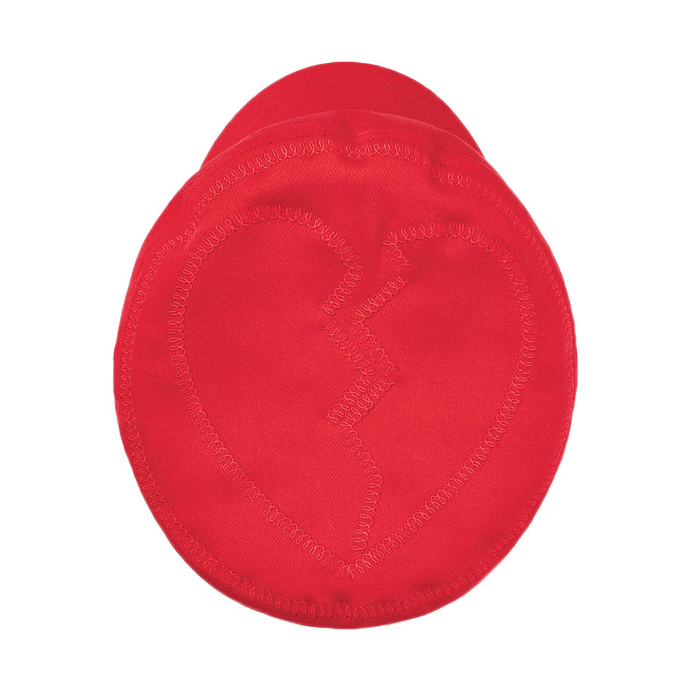 Gorra marinera con corazón bordado de Brixton - Rojo