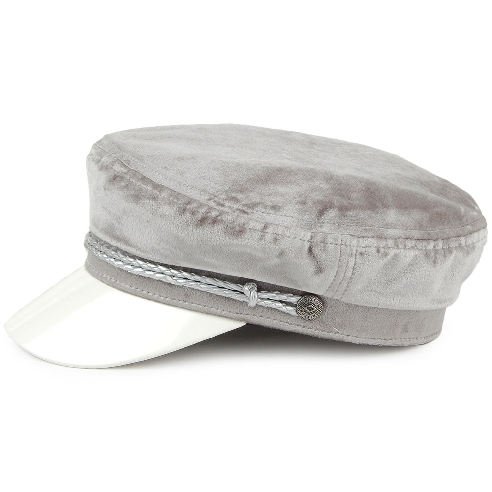 Gorra marinera Ashland de Brixton - Plateado