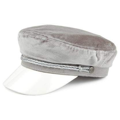 Gorra marinera Ashland de Brixton - Plateado