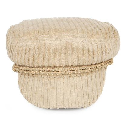 Gorra marinera Ashland de felpa de Brixton - Beige Arena