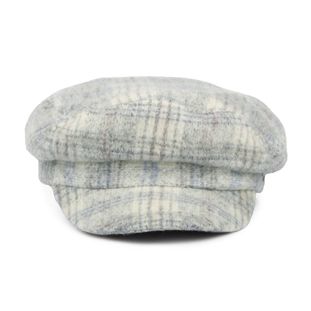 Gorra marinera Giana de mezcla de lana a cuadros de Barts - Trigo