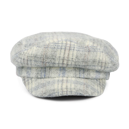 Gorra marinera Giana de mezcla de lana a cuadros de Barts - Trigo