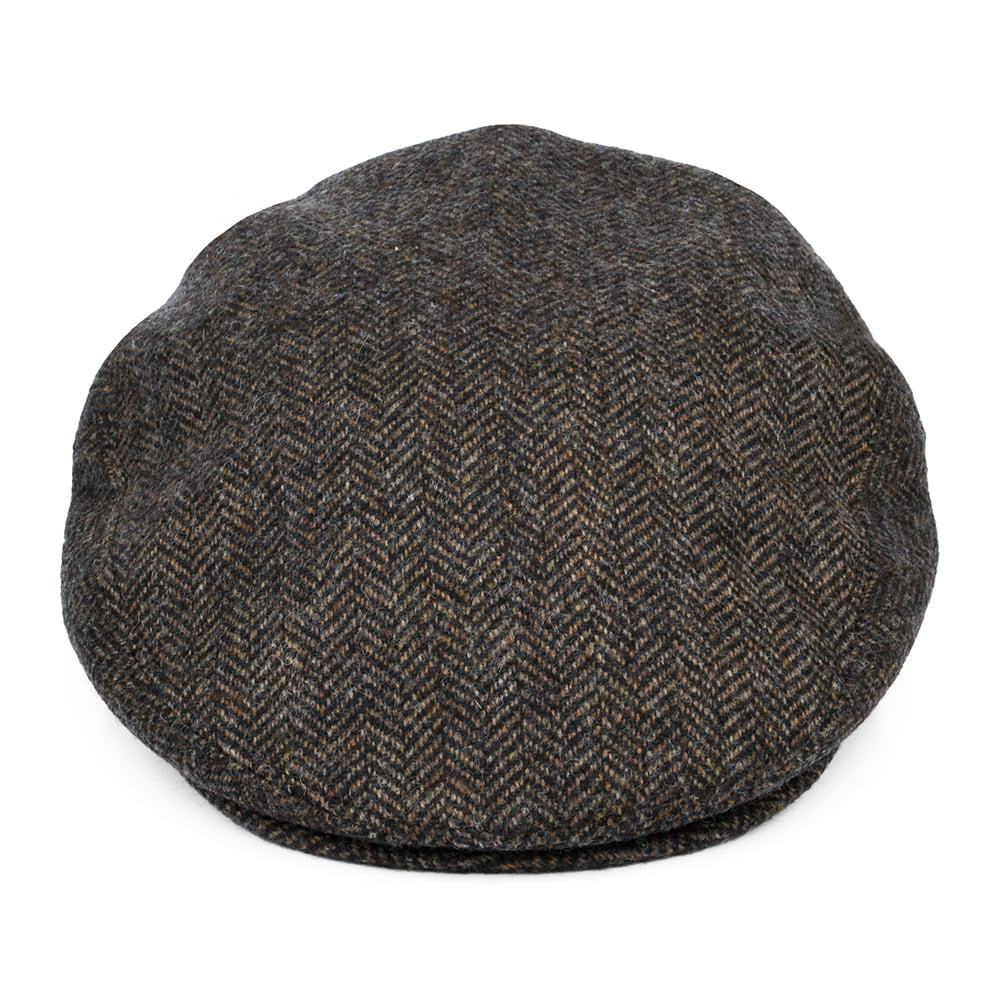 Gorra plana de espiga Lord de Bailey - Marrón