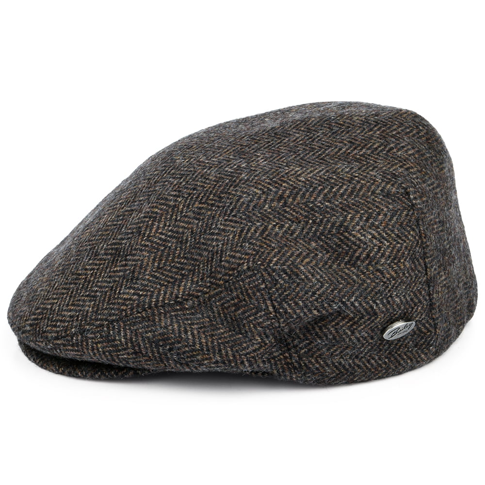 Gorra plana de espiga Lord de Bailey - Marrón