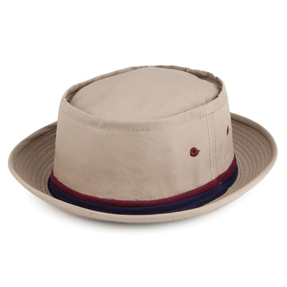 Sombrero de pescador plegable de Dorfman-Pacific - Beige Arena