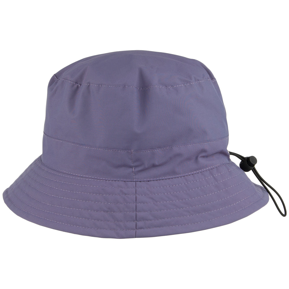 Sombrero de pescador resistente al agua lluvia de Whiteley - Malva