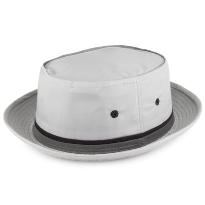 Sombrero de pescador pleagable de Dorfman-Pacific - Gris Claro
