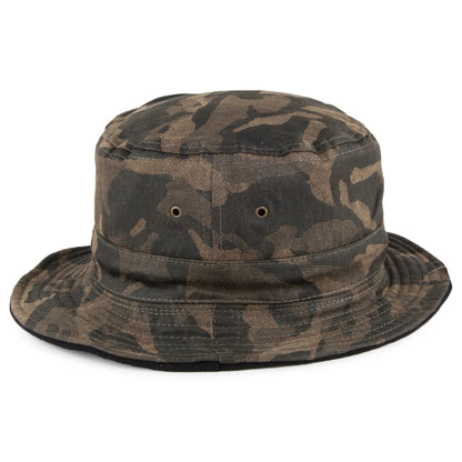 Sombrero de pescador de algodón de Dorfman Pacific - Camuflaje
