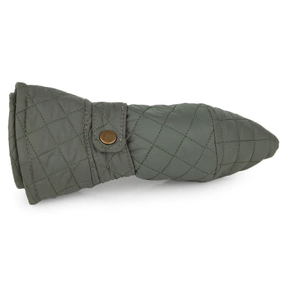 Sombrero de pescador mujeres Packable de acolchado de Scala - Verde Oliva