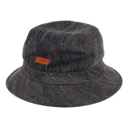 Sombrero de pescador Simmons de Brixton - Negro Lavado