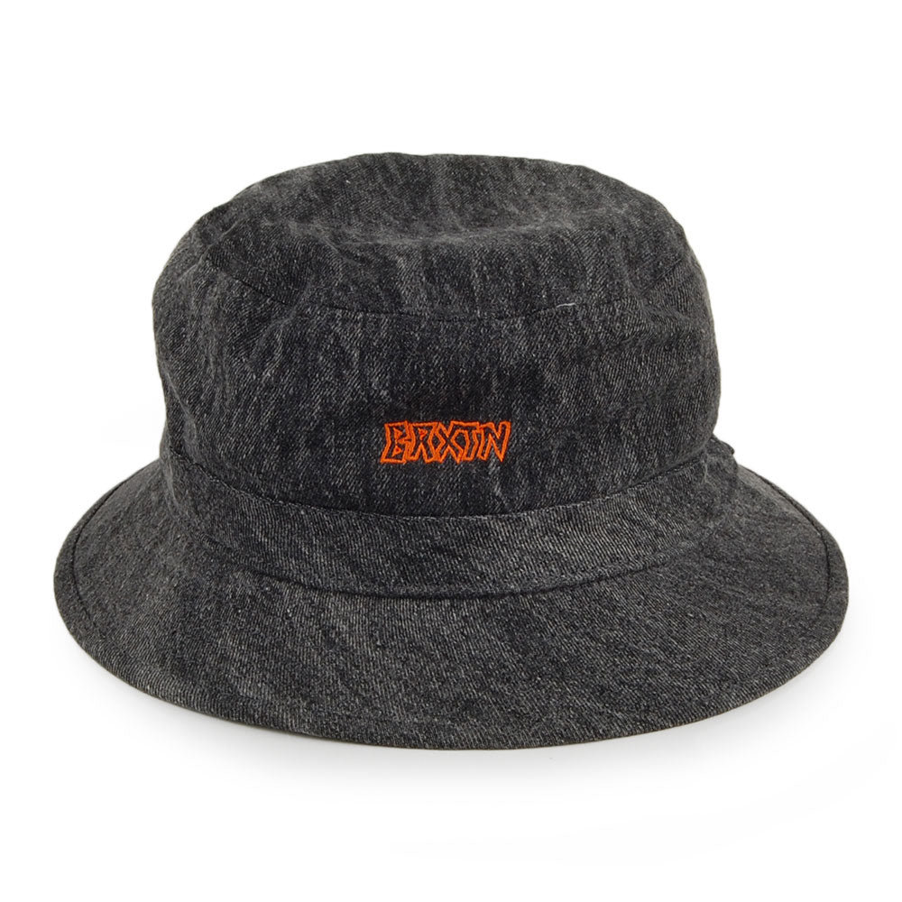 Sombrero de pescador Simmons de Brixton - Negro Lavado