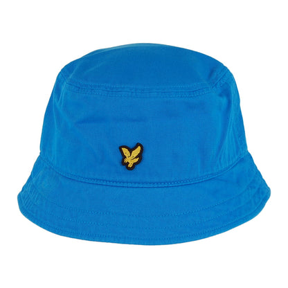 Sombrero de pescador de sarga de algodón de Lyle & Scott - Azul Radiante