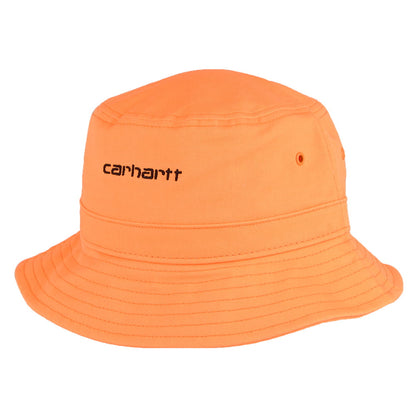Sombrero de pescador Script de Carhartt WIP - Naranja Neón