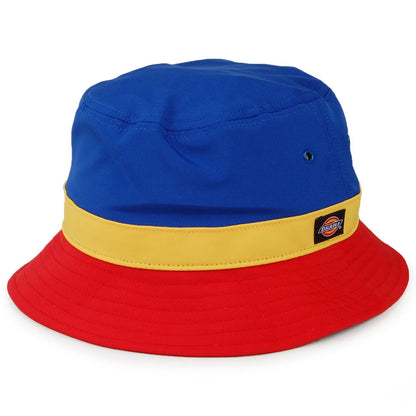 Sombrero de pescador Twin City de Dickies - Azul-Rojo