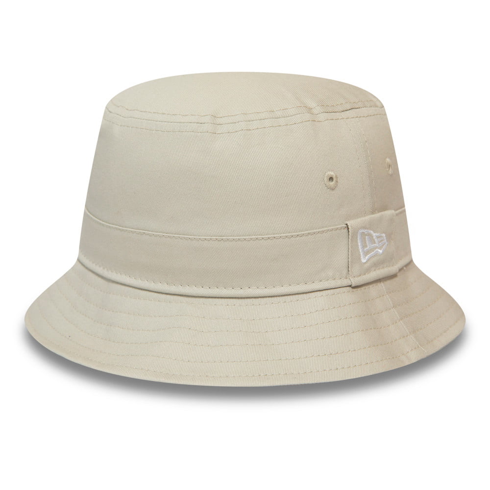 Sombrero de pescador Essential de algodón de New Era - Piedra