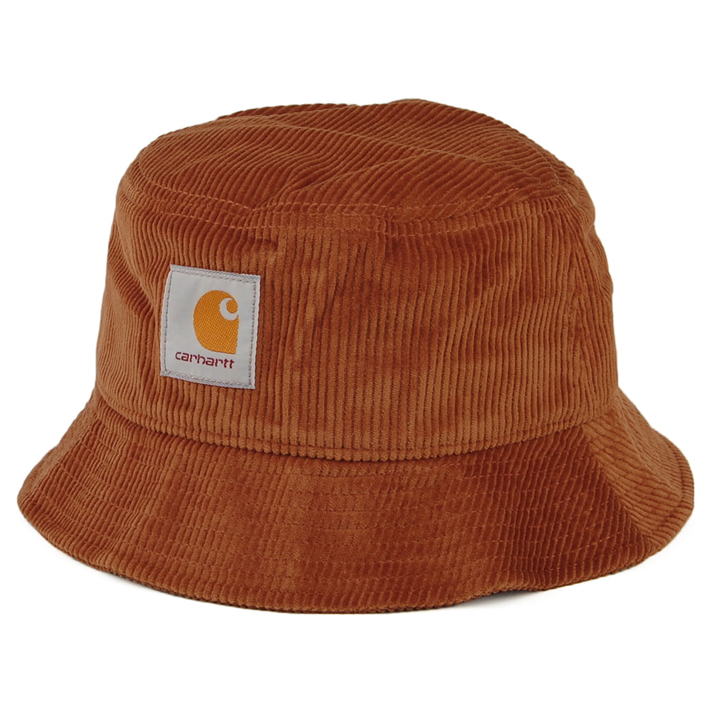 Sombrero de pescador de pana de Carhartt WIP - Rojo Óxido