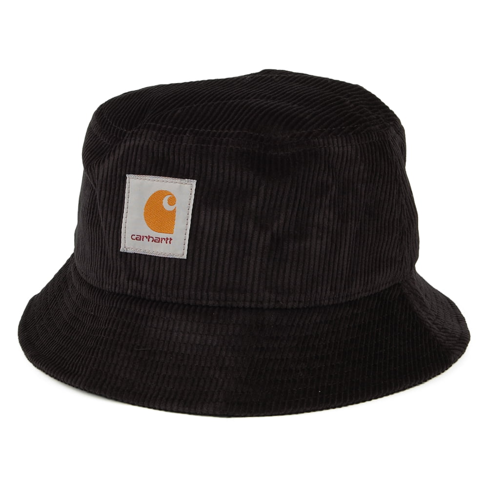 Sombrero de pescador de pana de Carhartt WIP - Negro