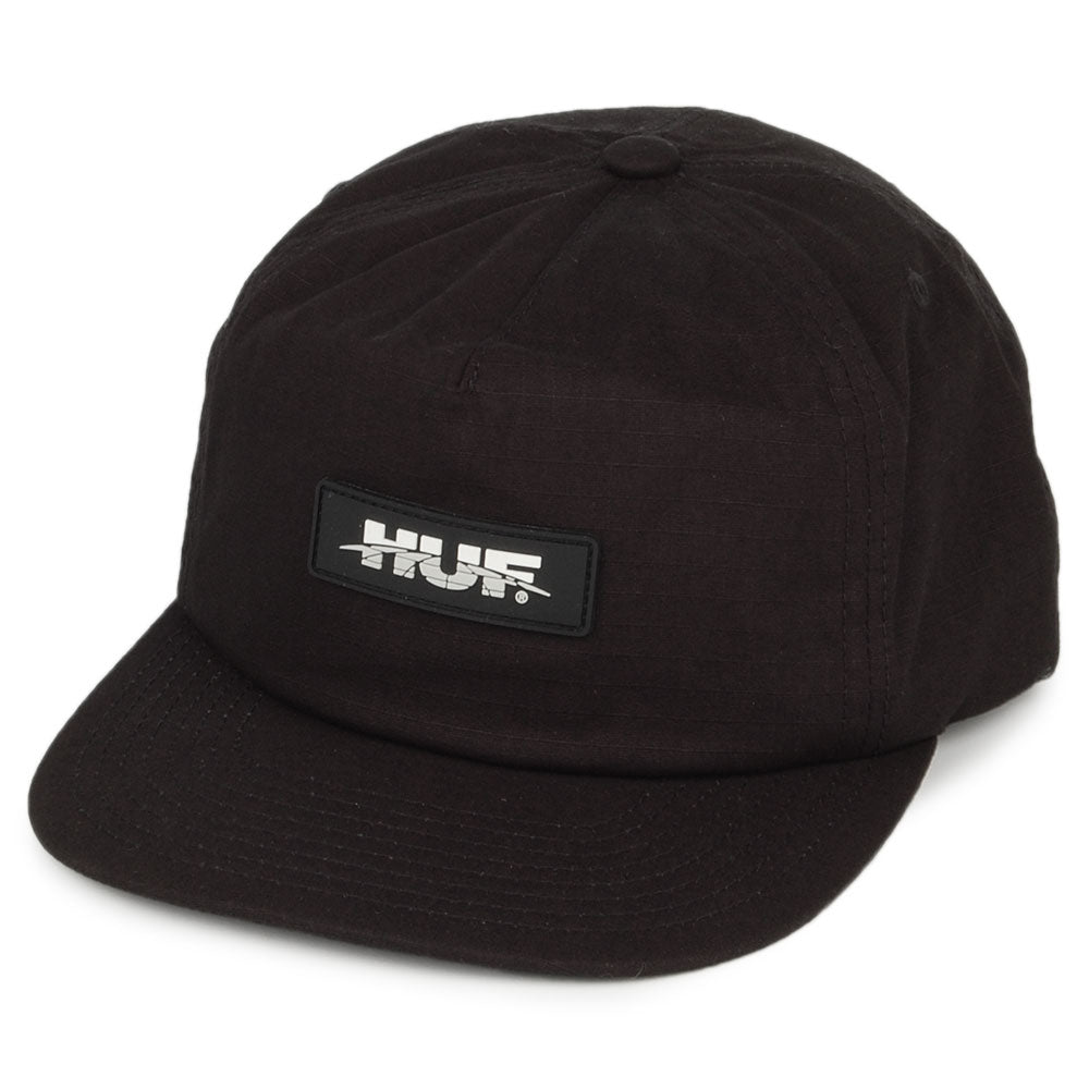 Gorra Snapback Horizon de Ripstop de HUF - Negro