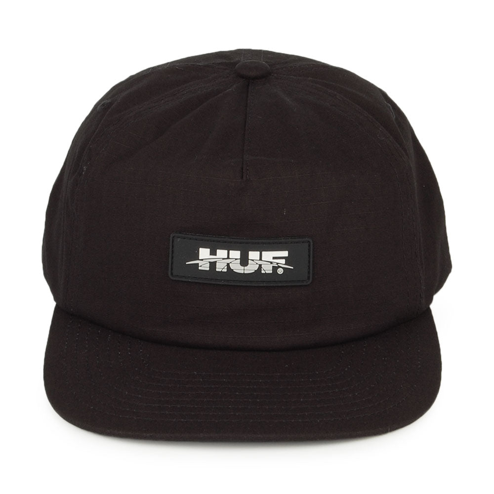Gorra Snapback Horizon de Ripstop de HUF - Negro