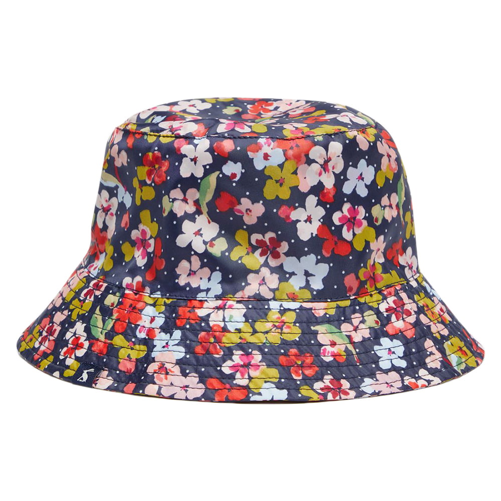 Sombrero de pescador Rainy Day Blossom de Joules - Azul Marino